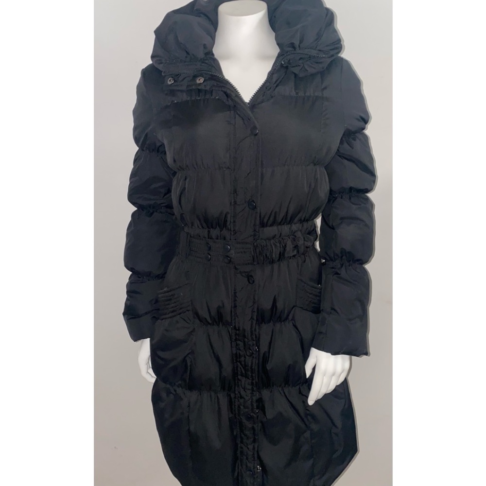 Womens Long Feather Down jacket